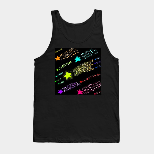 Wishes Upon Stars Tank Top by moritomomi